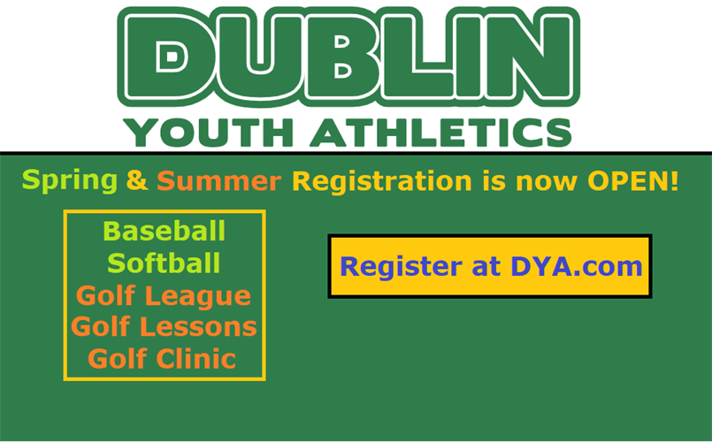 DYA Spring/Summer Sports Registration Open