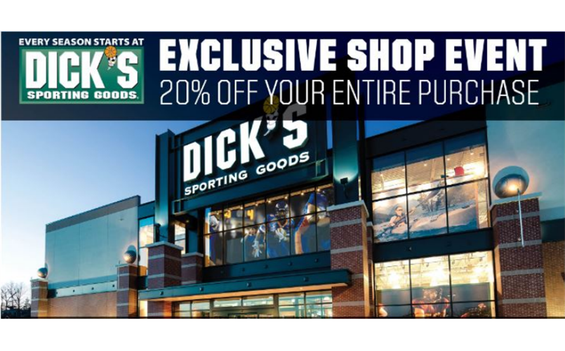 Dick's DYA Discount Weekend: March 3-6