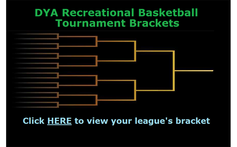 DYA Basketball: Postseason Tournament Brackets